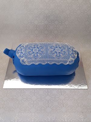 Csipkepárna torta
